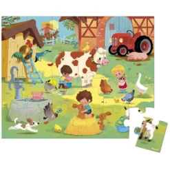 Puzzle A Day at the farm - 24 brikker