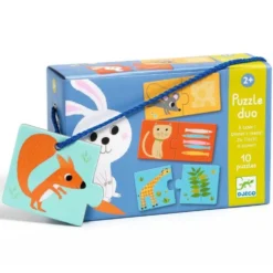 Puzzle Duo "Hvem Spiser Hvad?"