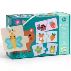 Puzzle Duo med Farver