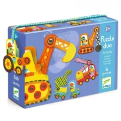 Puzzle Duo med Køretøjer