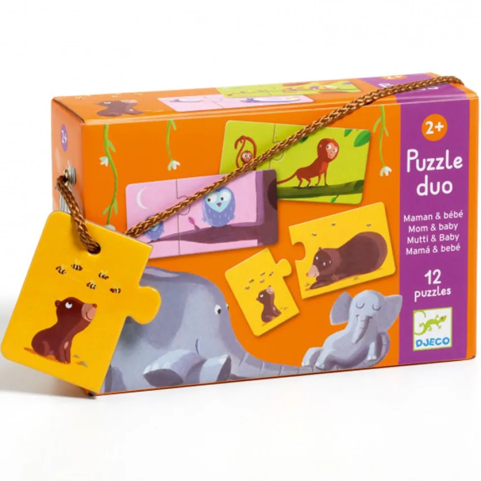 Puzzle Duo med Mor og Barn