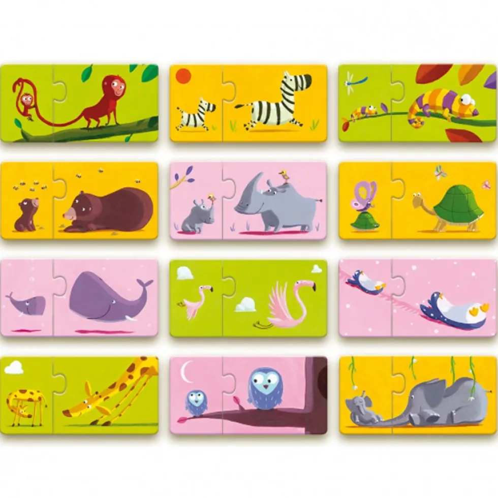 Puzzle Duo med Mor og Barn