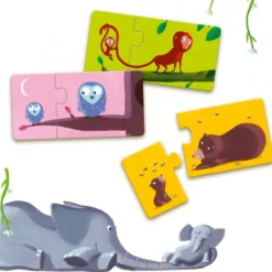 Puzzle Duo med Mor og Barn