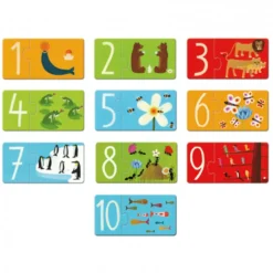 Puzzle Duo med Numre