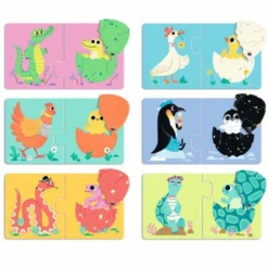 Puzzle Duo med Sjove Æg
