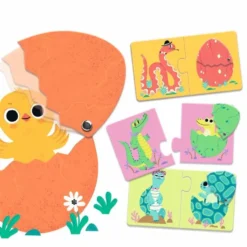 Puzzle Duo med Sjove Æg