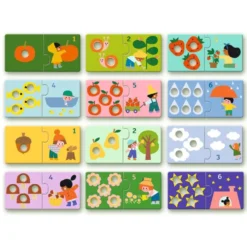 Puzzle Duo med Tal
