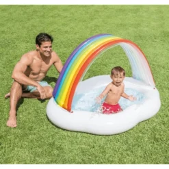 Rainbow Cloud Baby Pool (82 l)