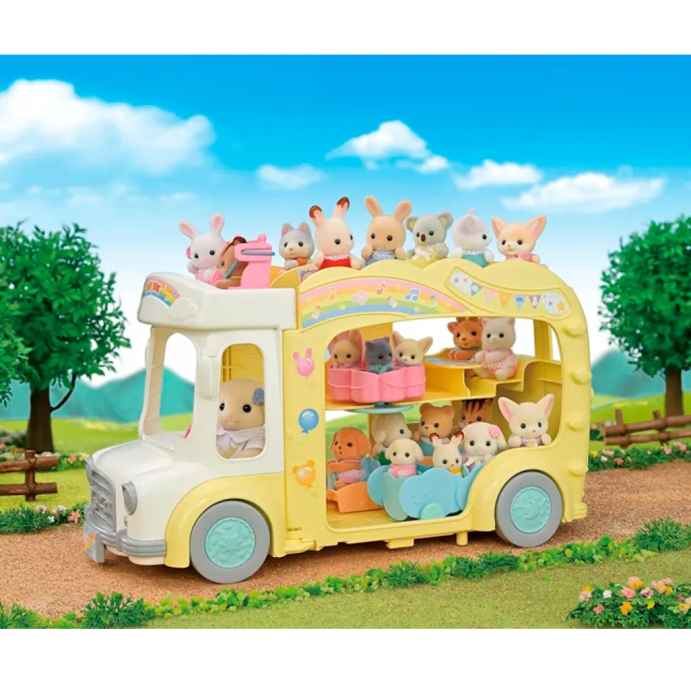Rainbow Fun Børnehavebus