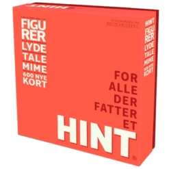 Rød Familiespil For Alle Der Fatter Et Hint