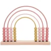 Regnbue Abacus Pink