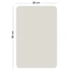Rektangulær Magnetisk Tavle i Beige (38 x 58 cm)
