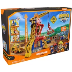 Rubble & Crew, krantårn med Kinetic Sand