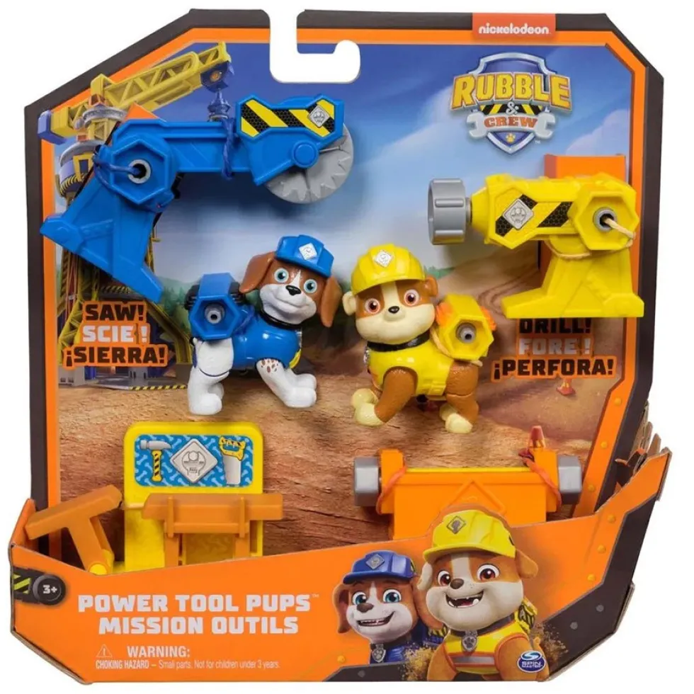 Rubble & Crew, power tool hvalpe