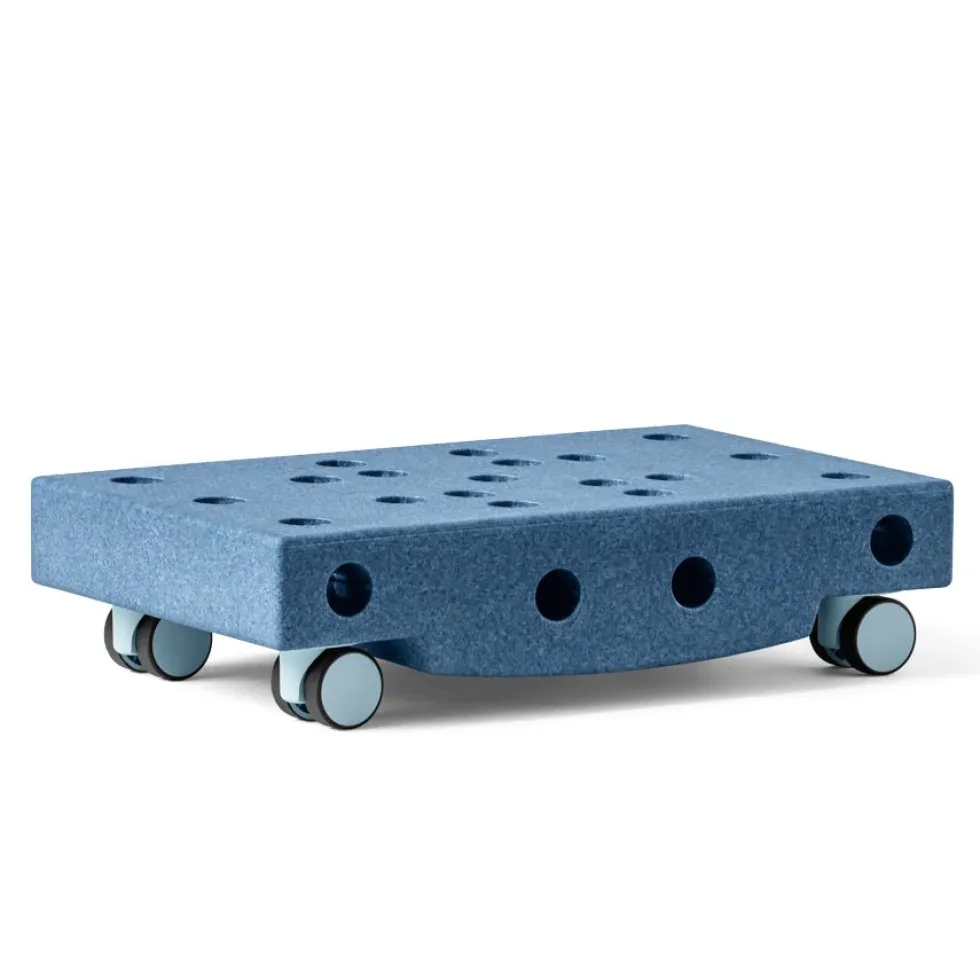 Rullebræt Deep Blue/Sky Blue (5 dele)