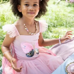 Secret Butterfly Paillet Kjole Med Vinger -6 (str 5)
