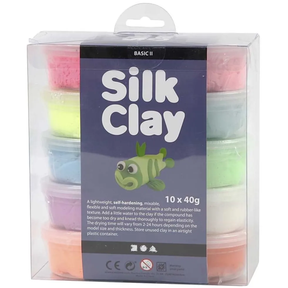 Silk Clay 10 x 40 gram