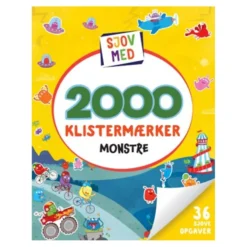 Sjov Med 2000 Klistermærker: Monstre