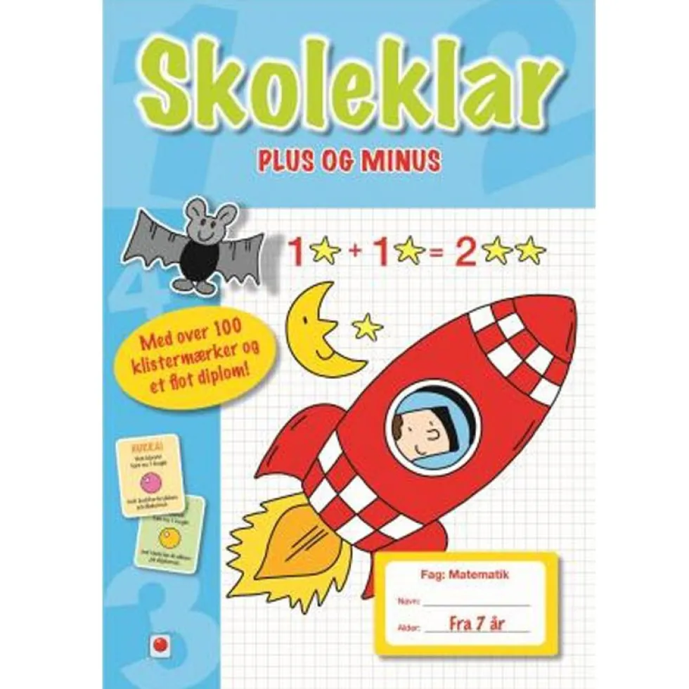 Skoleklar, plus og minus