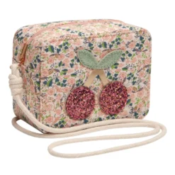 Skuldertaske i Floral Cherries Florence