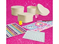 Smykkeskrin med Diamant Mosaik