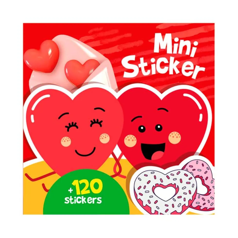 Snip Snap Snude mini stickers, hjerter