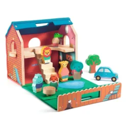 Softhouse Hus Med Figurer