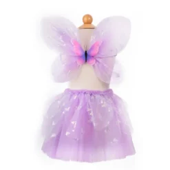 Sommerfuglevinger Og Skirt Lilla