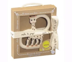 Sophie la Girafe bidering, soft