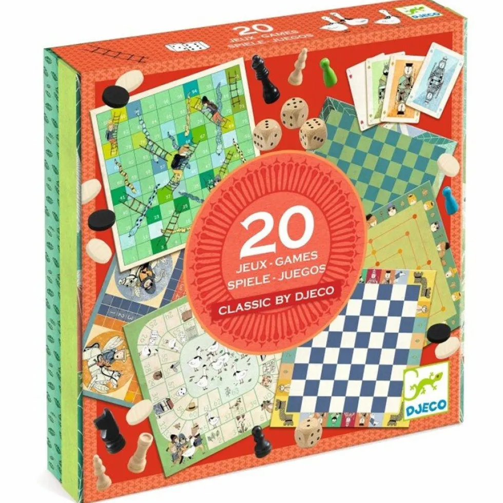 Spillemagasin med 20 Spil