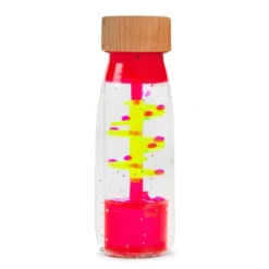 Spiralflaske Pink
