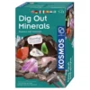 Sten og mineraler udgravningssæt