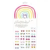 Sticker Øreringe Rainbow Love