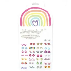 Sticker Øreringe Rainbow Love