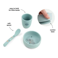 Stick & Stay First Meal Sæt Celebration Blue