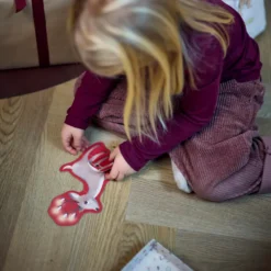 Sæt Med 4 Puslespil Wonderful Winter Skovens Dyr