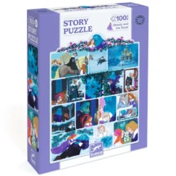 Story Puzzle Skønheden Og Udyret 100 Brikker