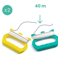 Styrbar Drage i Green Wave