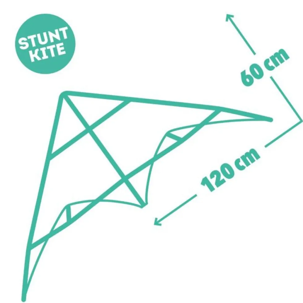 Styrbar Drage i Green Wave