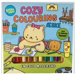 Sunny Vibes: Cozy Colouring Æske