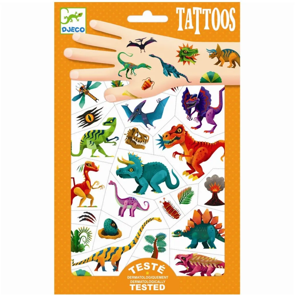 Tatoveringer med Dinosaurer