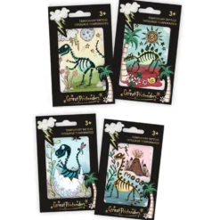 Tattovering Dinosaur - Flere varianter (1 stk)