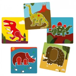 Tegneskabeloner med Dinosaurer