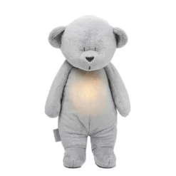 2.0 The Humming Bjørn Med Lampe Silver