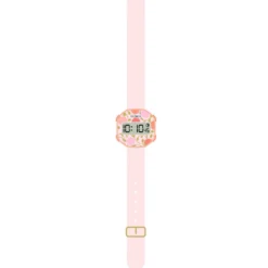 Ticlock digitalur med Blomster