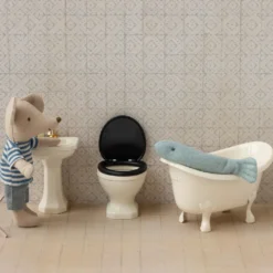 Toilet Mus Off White