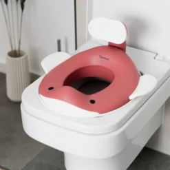 Toiletsæde Hval Dusty Pink