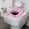 Toiletsæde Hval Pink
