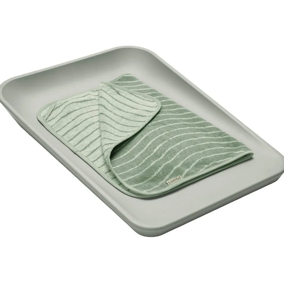 Topper Til Puslepode Organic Woodland Sage Green