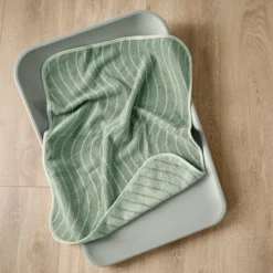 Topper Til Puslepode Organic Woodland Sage Green